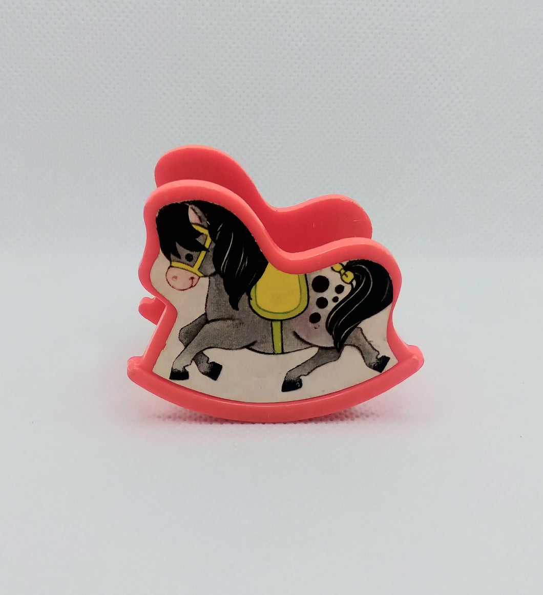 Nursery Rocking Horse in Pink