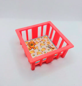 Nursery Crib in Pink