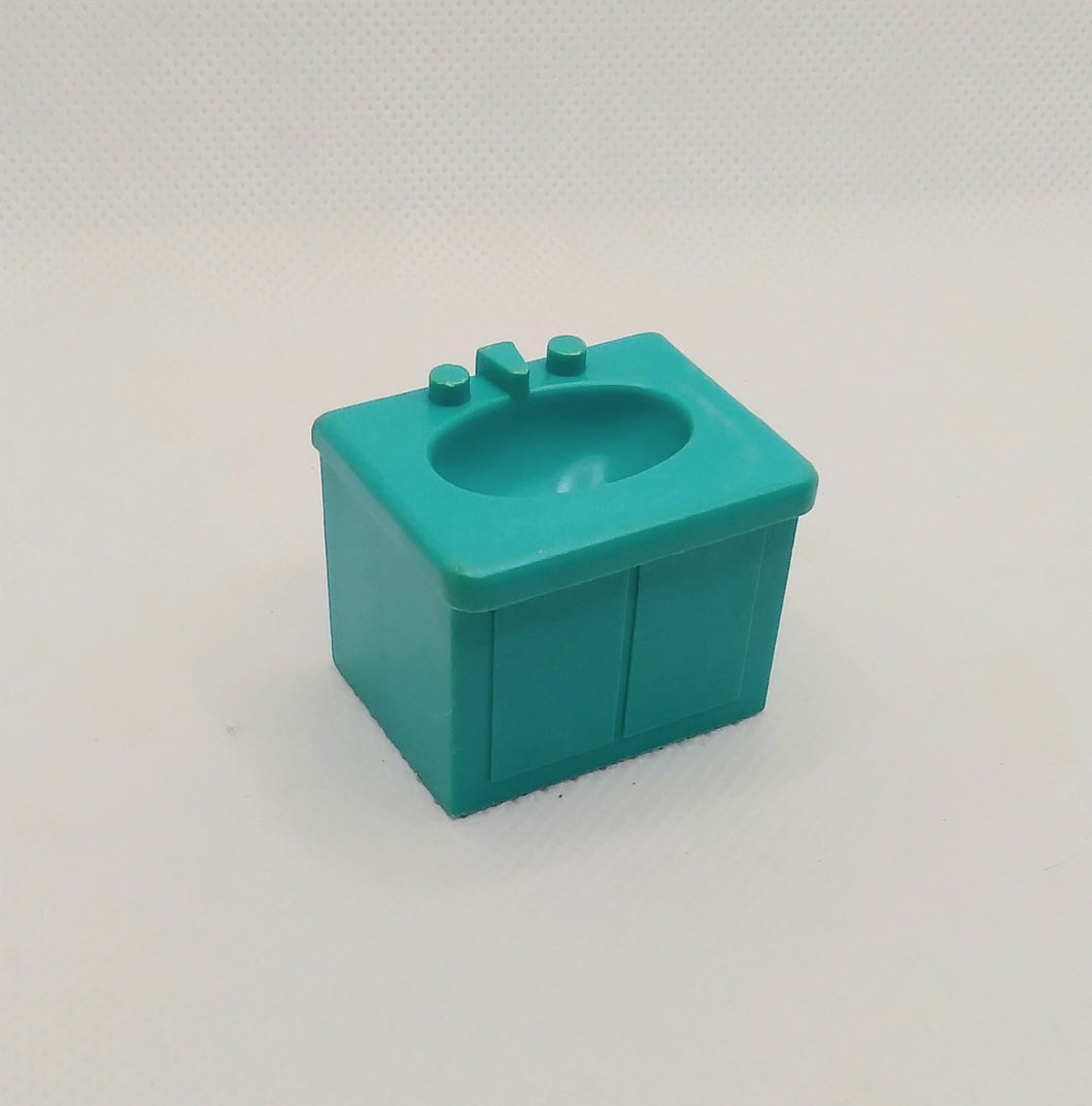 Utility Room #725 Sink Commode Turquoise 1972-1978