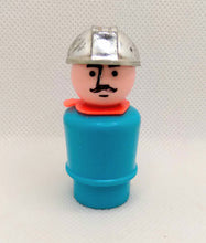 Load image into Gallery viewer, #345 Boat Rig Driver light blue body, mustache, &amp; silver hat
