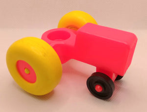 Farm Tractor Red/Yellow wheels no litho
