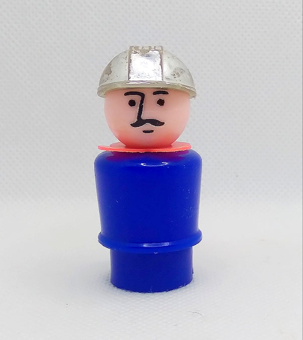 Boat Rig Driver #345 Dark Blue Body Mustache Construction