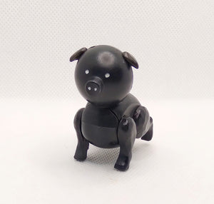 Farm Black Pig w/ Black Ears