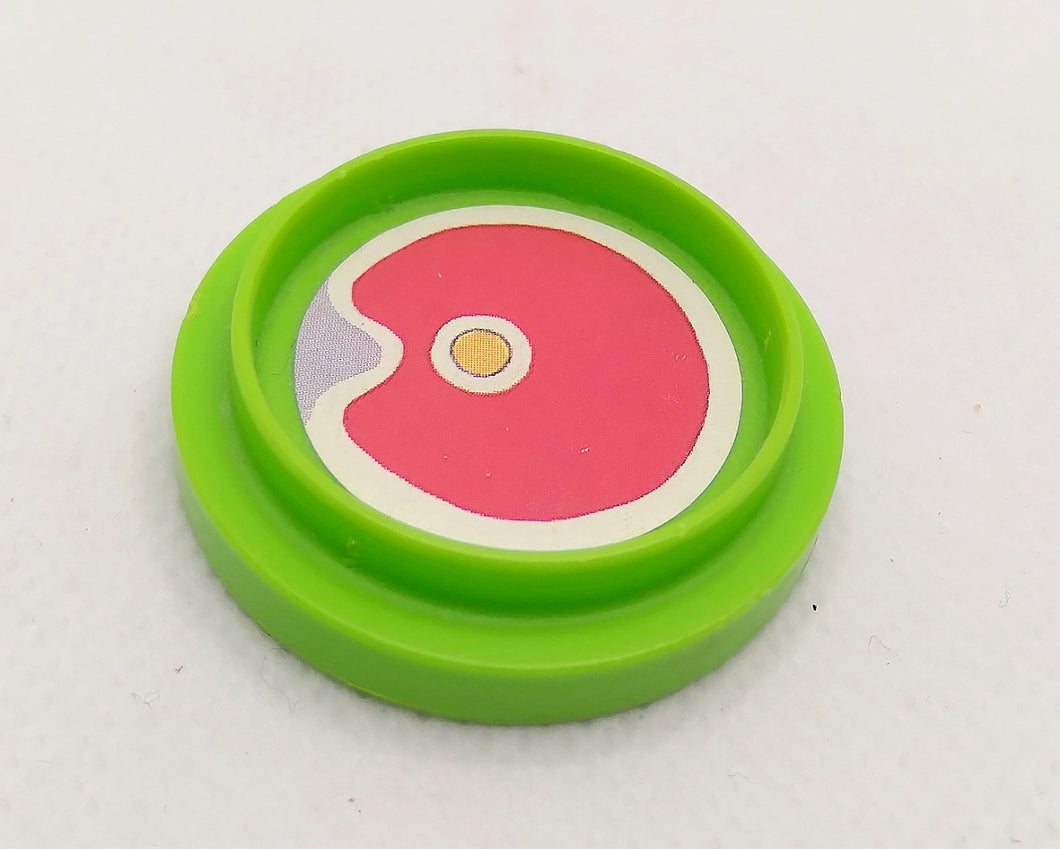 Zoo Steak Food Tray Green