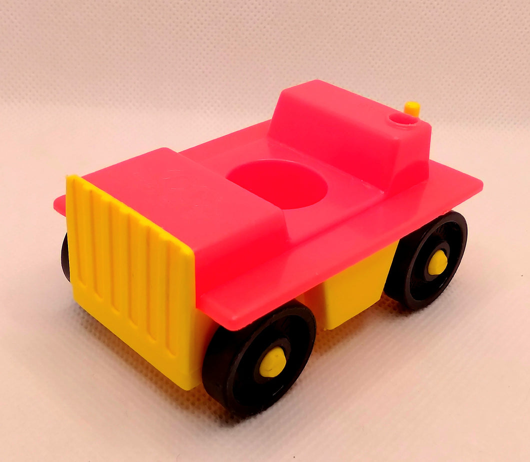 Airport Tram Car Red top/ Yellow bottom