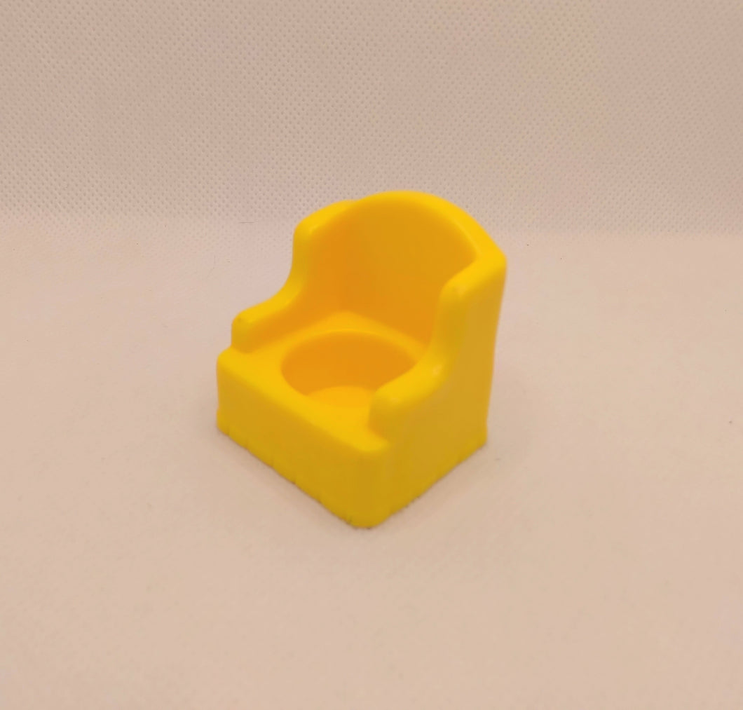 House Yellow Arm Chair