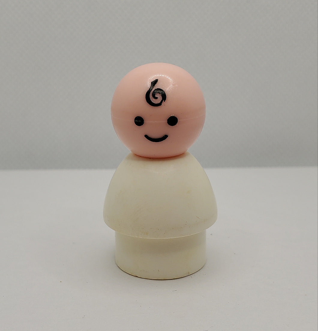 Childrens Hospital #931 Baby No Bib 1976-1978 Infant White Body